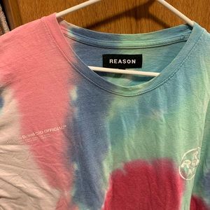 Men’s tie-dye multi color T-shirt